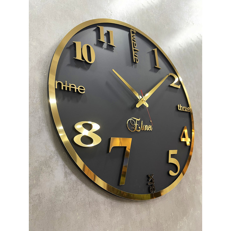 محصول نمونه تستی ساعت دیواری اِلِنسی مدل Dila کد 80C